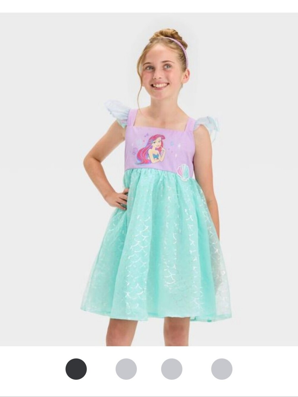 Disney Little Mermaid dress size 6/7 new with tags